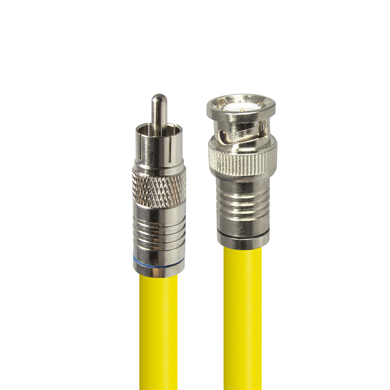 탑라인에이치디 HDTOP 국산 RCA TO BNC 5C 옐로우 동축 케이블 (HT-ZYCB150, 15m)_이미지