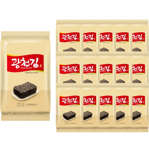 광천김 참도시락김 5g (16개)_이미지