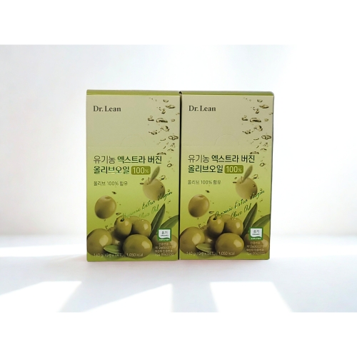 한국코스모 닥터린 유기농 엑스트라버진 올리브오일 140g (10gx14포) (2개)