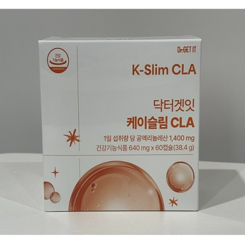 닥터겟잇 케이슬림 CLA 60정이미지입니다. 누르면 해당 게시물로 새창이동합니다.