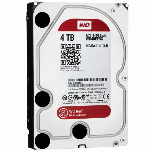 Western Digital WD RED 5400/64M/병행수입 (4TB, WD40EFRX)