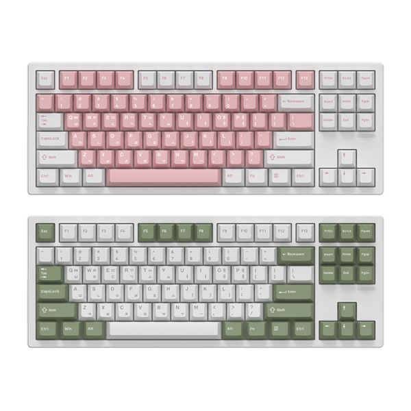 COX CSK88 VIA 실리콘 사운드 뎀퍼 유무선 기계식 그린 (저소음 피치축)_이미지