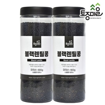 토종마을 블랙<b>렌틸</b><b>콩</b> 800g