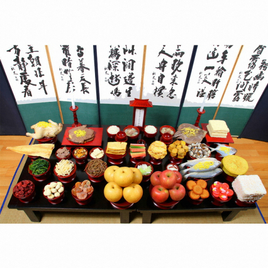 오가제사 전라도 제사상 (1개)_이미지