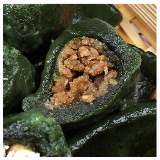 모시마루영농조합 영광 모싯잎 송편 깨 1.5kg (1개)_이미지