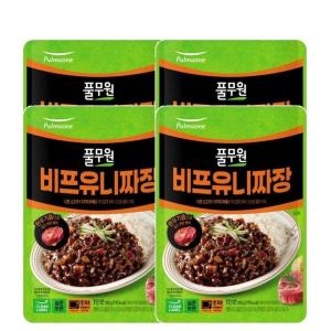 풀무원 비프유니짜장 180g (4개)