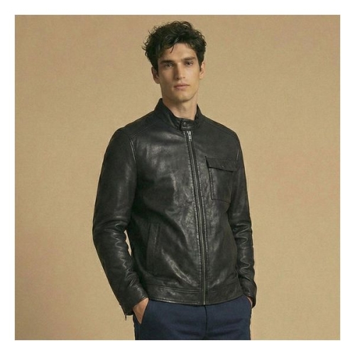 리오벨 남성 배지터블 가죽점퍼 3133235