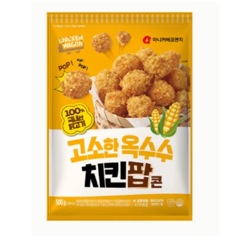 마니커 고소한 옥수수 치킨팝콘 500g (1개)_이미지