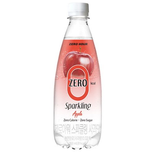 제로아워 스파클링 사과맛 350ml