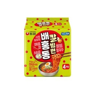 농심 배홍동 칼빔면 128g (3개)