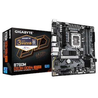 GIGABYTE <b>B760M</b> DS3H D4 GEN5 피씨디렉트