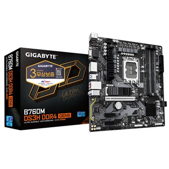 GIGABYTE <b>B760M</b> DS3H D4 GEN5 피씨디렉트