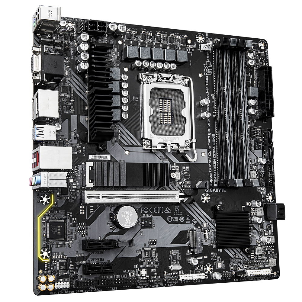 GIGABYTE B760M DS3H D4 GEN5 �Ǿ���Ʈ