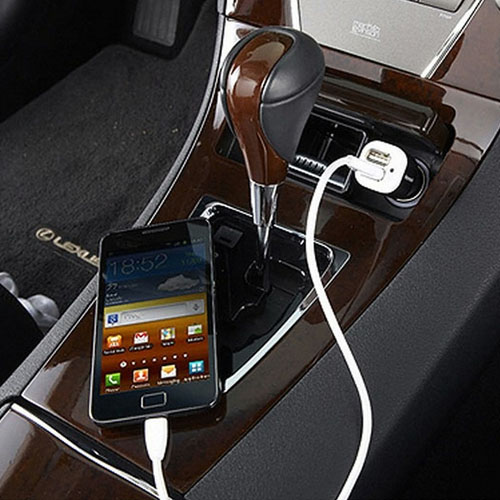 애니모드 듀얼 USB 차량용 충전기 ACK-C450_이미지