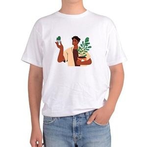 셀러허브 패션 JHP4687Q_51HD 나무를 사랑하는 남자 화분 선인장 식목일_이미지