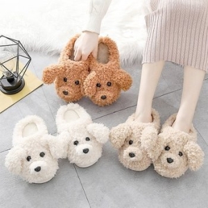 홈 층간소음방지 보온쿠션 퍼피 퍼슬리퍼 LS650_23100059