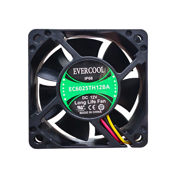 EVERCOOL EC6025TH12BA IP68 방수팬_이미지
