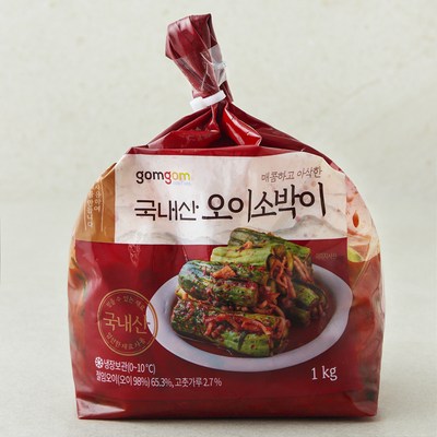 곰곰 국내산 오이소박이_이미지