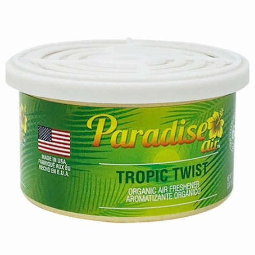 파라다이스에어 오가닉 캔 차량용 방향제 (트로픽트위스트, 1개)_이미지
