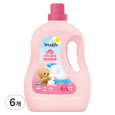 유니레버 스너글 멜로우 선샤인 4L (6개)