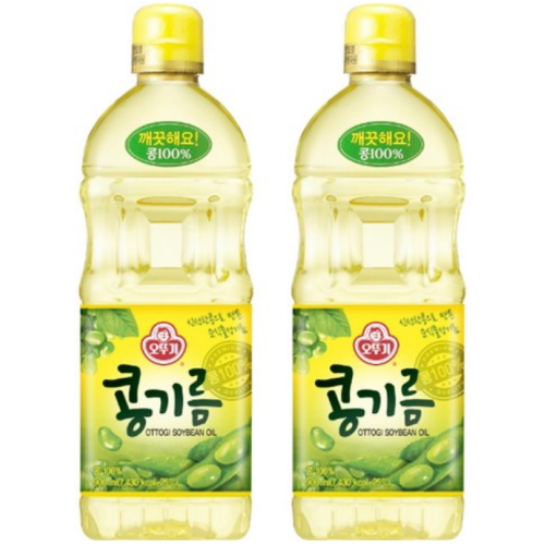 오뚜기 콩기름 900ml (2개)_이미지