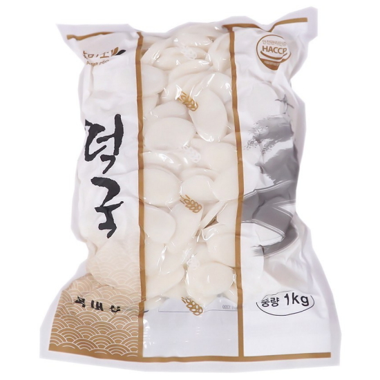 청화식품 참미소 떡국 1kg (국내산) (1개)