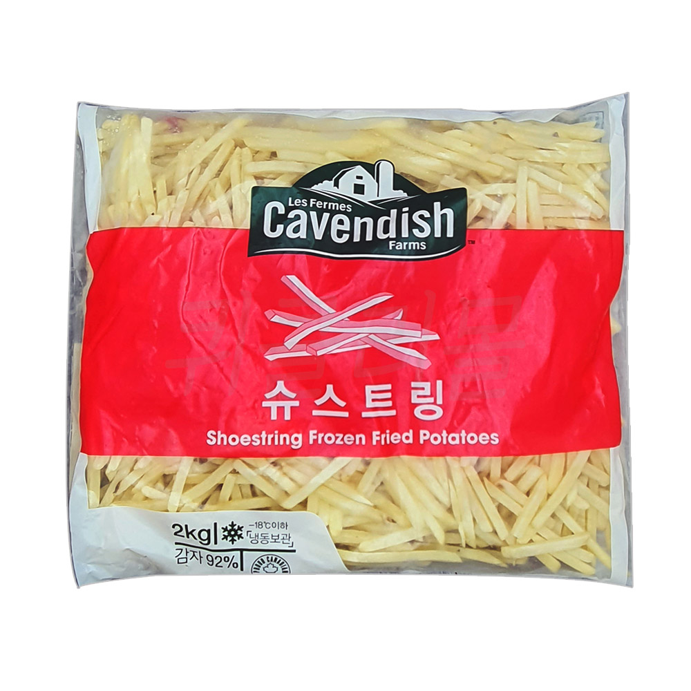카벤디쉬 팜스 슈스트링 감자튀김 2kg (1개)