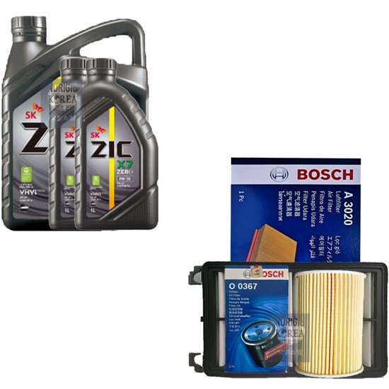 SK엔무브 지크 제로 X7 0W30 6L+ 보쉬필터 현대 디 올 뉴 싼타페MX5 2.5 가솔린이미지입니다. 누르면 해당 게시물로 새창이동합니다.