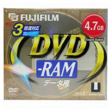 후지필름 DVD-RAM 4.7GB 3x 쥬얼 1장_이미지