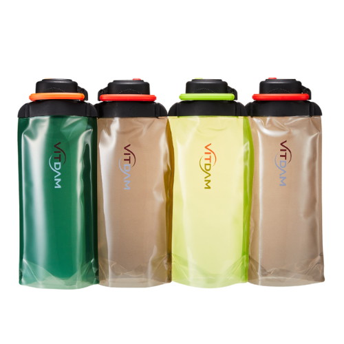 빛담 아웃도어 휴대용 접이식 물병 700ml