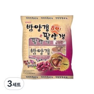 크라운제과 밤양갱 50g x 4p + 팥양갱 1593421_이미지