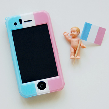 allpattern 올패턴 아이폰 베이비 스트라이프 (아이폰 3G/3GS)