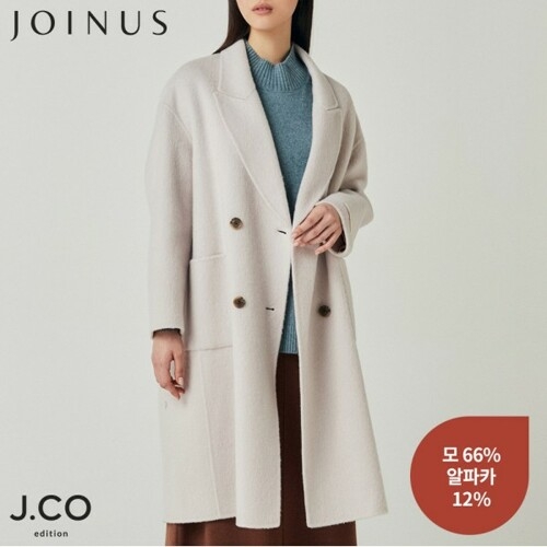조이너스 J.CO에디션 핸드메이드 알파카 코트 JW21CH4206135A