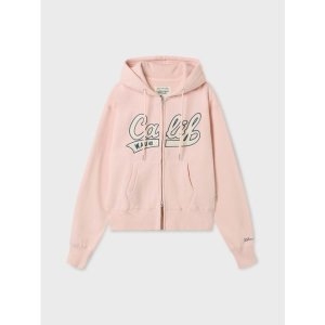 Patch Crop Hood Zip-up Brushed WHMZF4911F