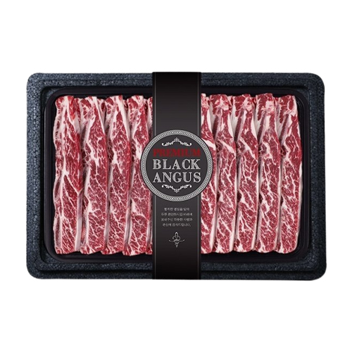 푸드코스트 블랙앵거스 LA갈비 선물세트 2kg (1개)
