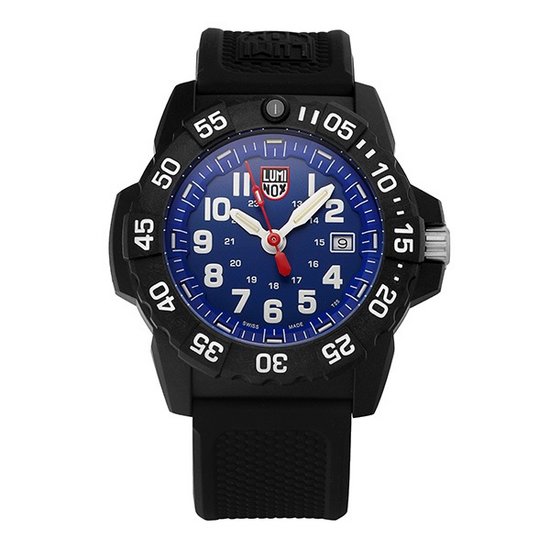 루미녹스 XS.3503 네이비 씰 남성용 우레탄시계 45mm