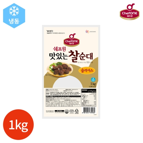 대상 쉐프원 맛있는 찰순대 1kg (1개)_이미지