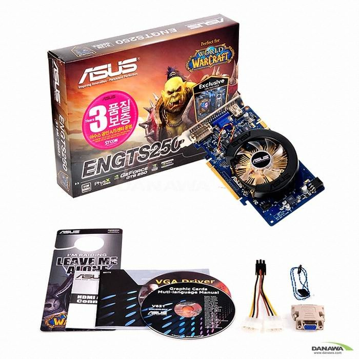 ASUS 지포스 GTS250 ENGTS250 DI D3 512MB WOW_이미지
