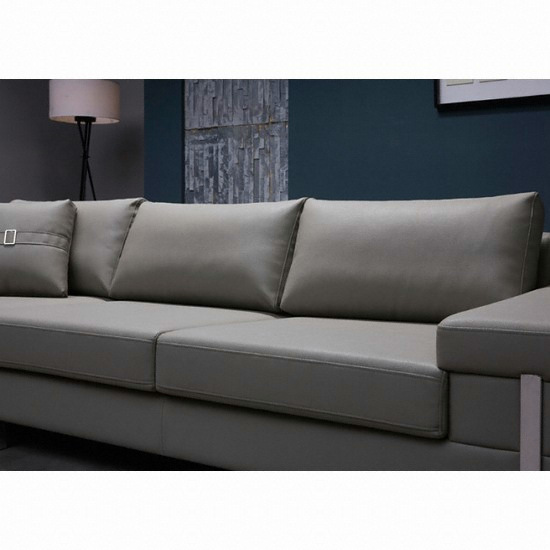 지벤 모리스 가죽소파 4인용 (스툴포함)_이미지