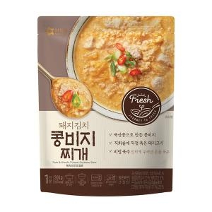 아워홈 돼지김치 콩비지찌개 300g (10개)_이미지