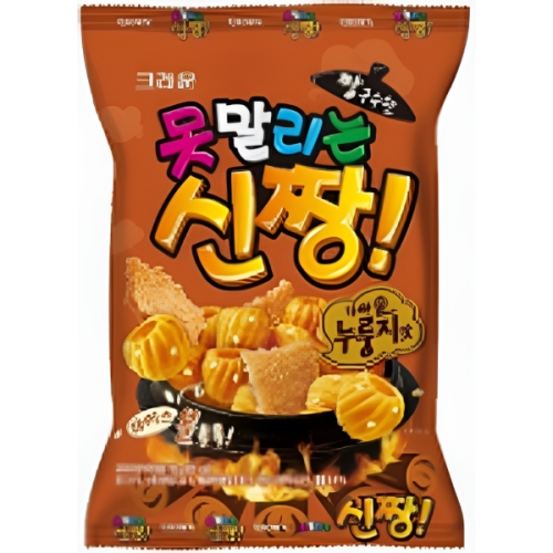 크라운제과 못말리는 신짱 가마솥누룽지맛 120g (1개)