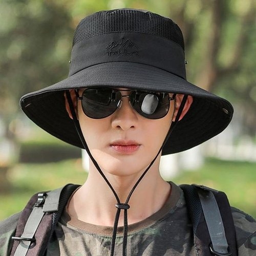 셀러허브 JHM5N3S8_51IE벙거지썬캡 외출용 캠핑용 낚시모자_이미지
