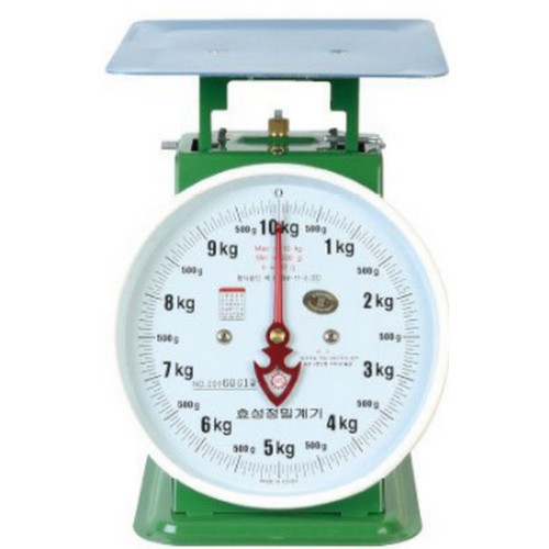 효성정밀계기 지시저울 (10kg/50g)_이미지