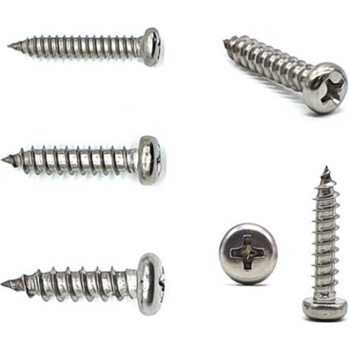 둥근머리 1종 스텐 피스 4 x 50mm (200개)