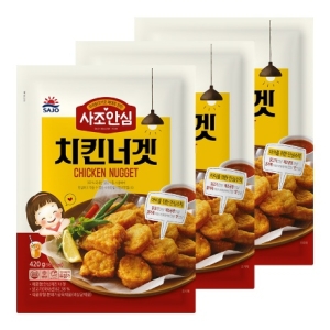 사조대림 안심치킨 너겟 420g (3개)_이미지