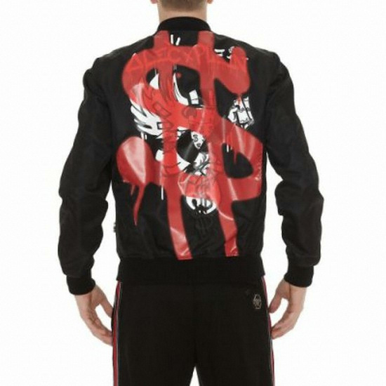 필립플레인 레드 봄버 자켓 MRB0534 PNY002N 02_이미지