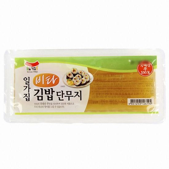 일미농수산 일가집 비타 김밥 단무지 350g (2개)