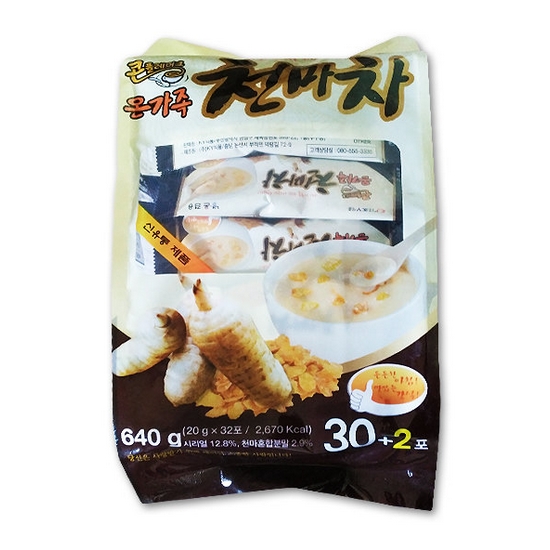 KY식품 콘플레이크 온가족 천마차 32T (1개)