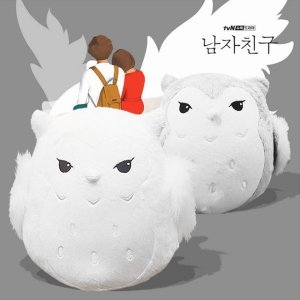 주 유니맥스이엔엘 그레이  아울이 봉제인형 부엉이인형 남자친구인형_이미지