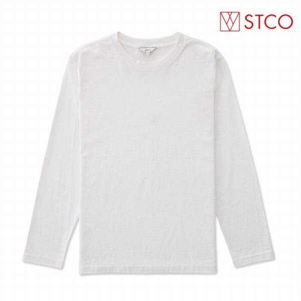 STCO 디엠즈 라운드 긴팔 티셔츠 DTSUZ04CSW